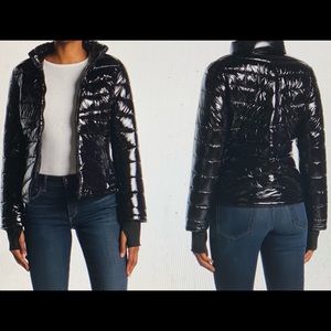 Water Resistant Shiny Puffer Jacket (New)